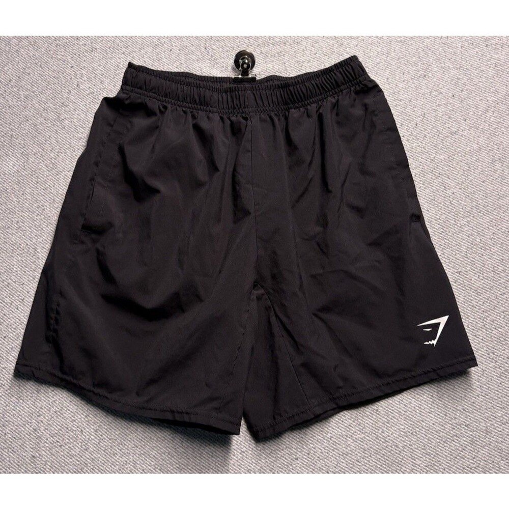 Gymshark Men's Arrival 7" Athletic Shorts Black Size Small